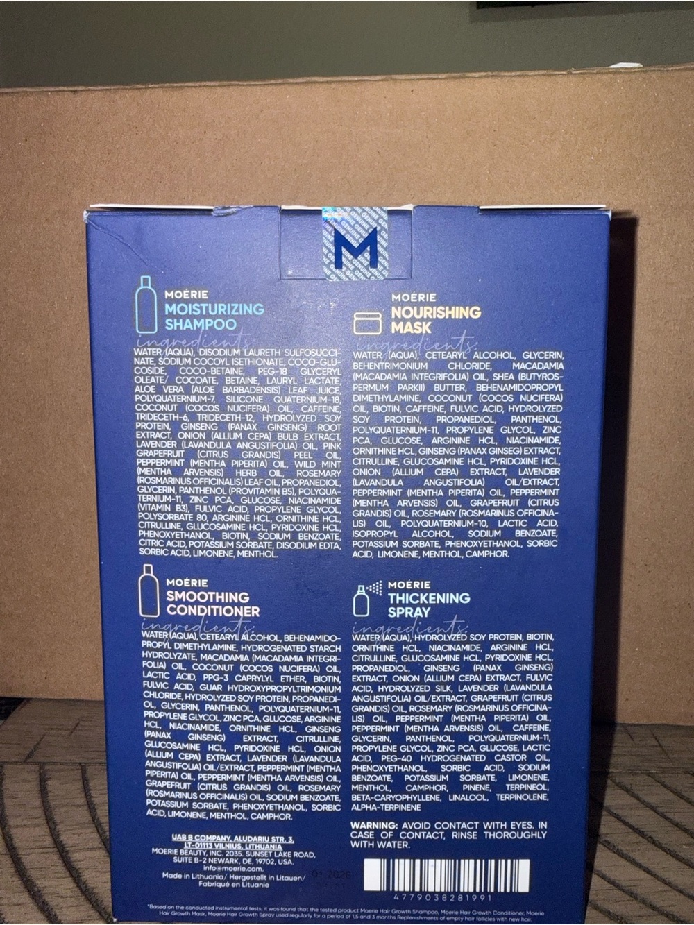 Moérie Complete Hair Boost Collection - Blue - Picture 4 of 4